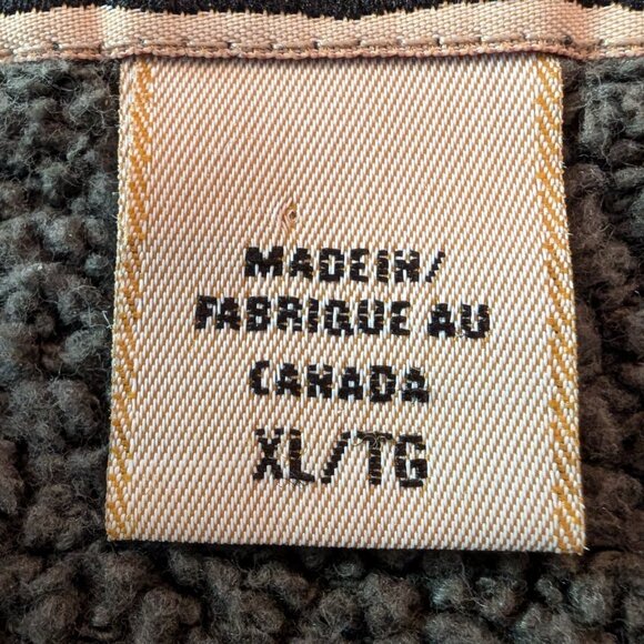 AUSTRALIAN OUTBACK COLLECTION Henley style SWEATER Sz XL MADE IN CANADA STUNNING - Picture 9 of 12